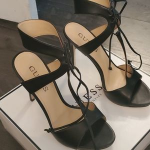Guess black heels